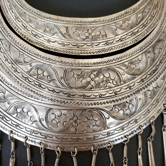 Vintage Avalon statement dangle necklace - Picture 2 of 8